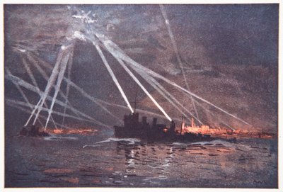 Blood and Iron: An Air-raid in the North, illustration from 